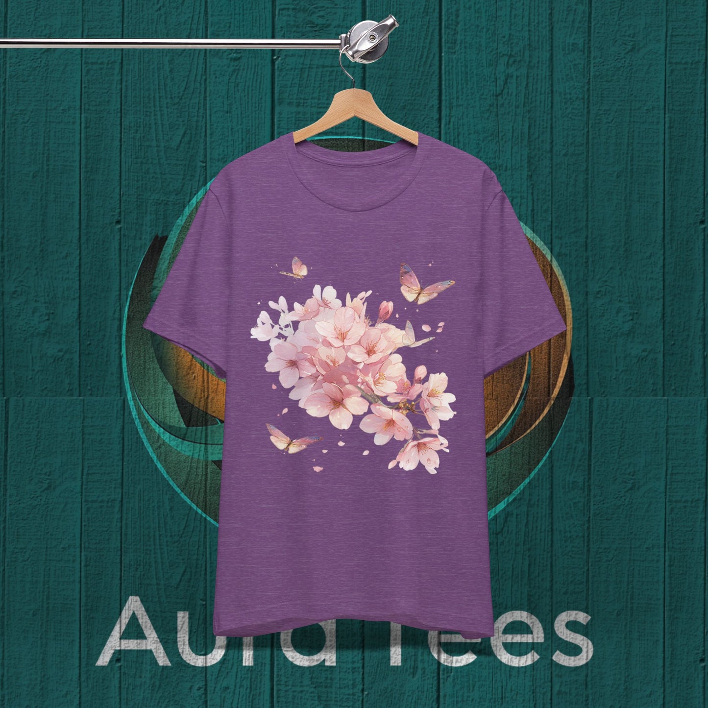 Pink blossoms and grace tee