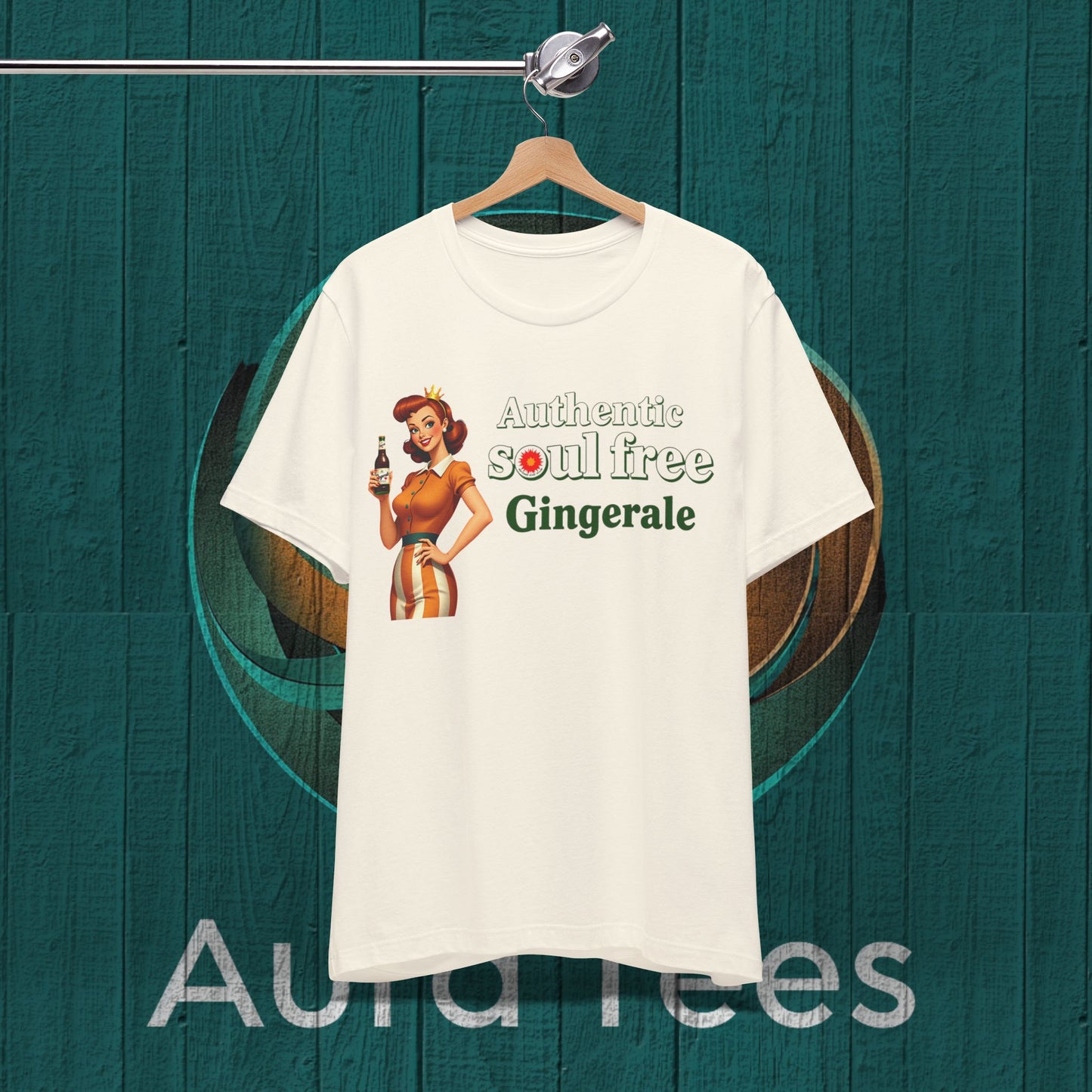 retro soul free gingerale tee