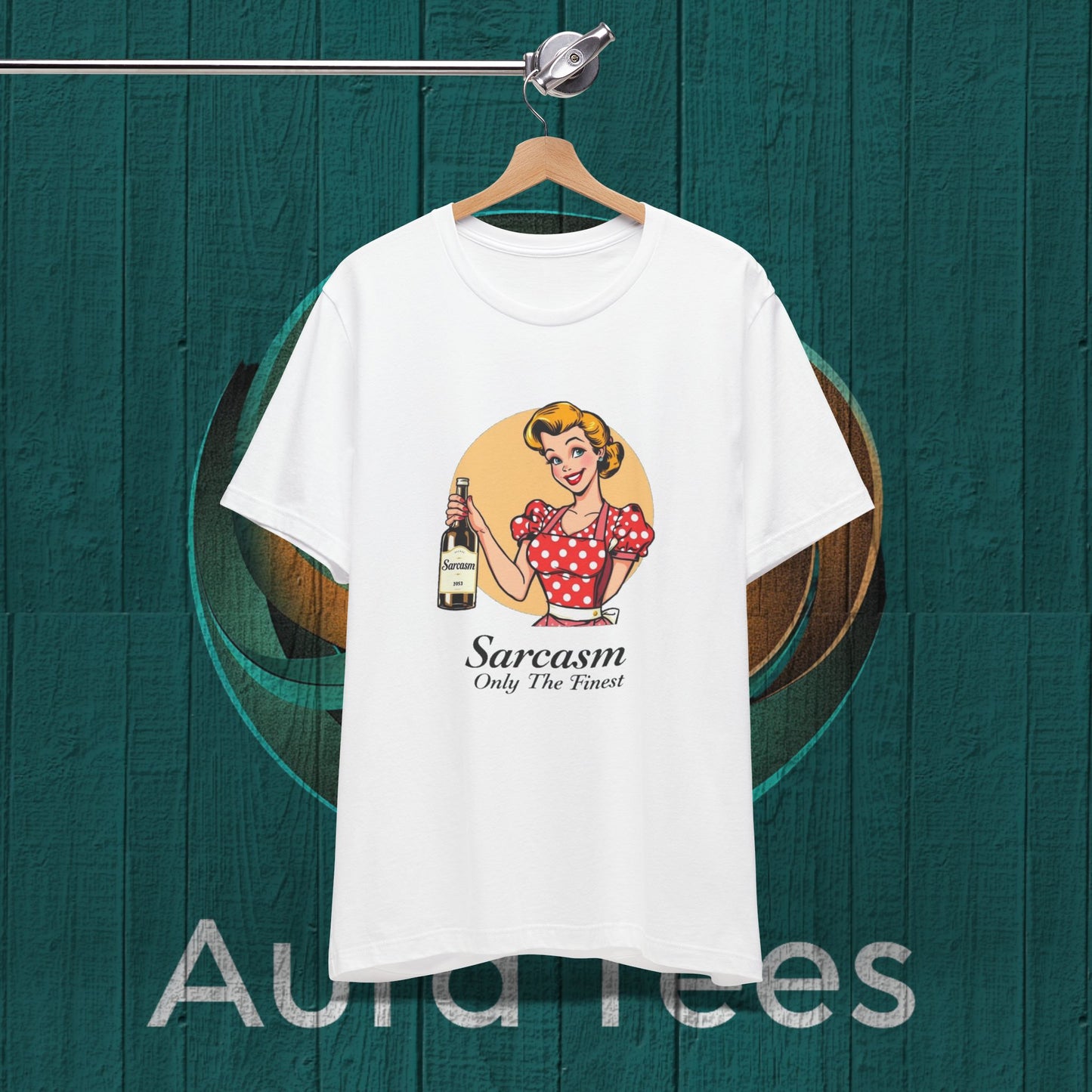 retro housewife sarcasm tee
