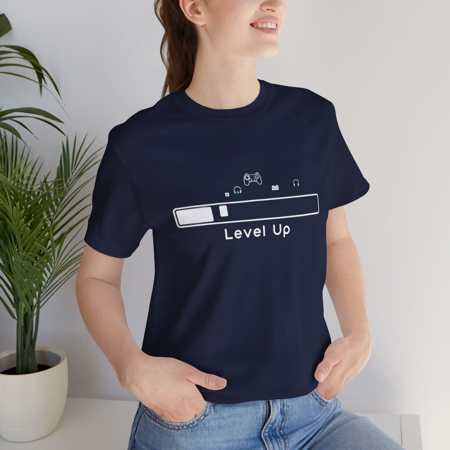 Level up gamer tee
