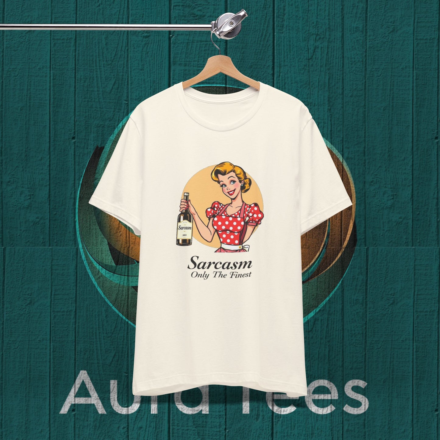 retro housewife sarcasm tee