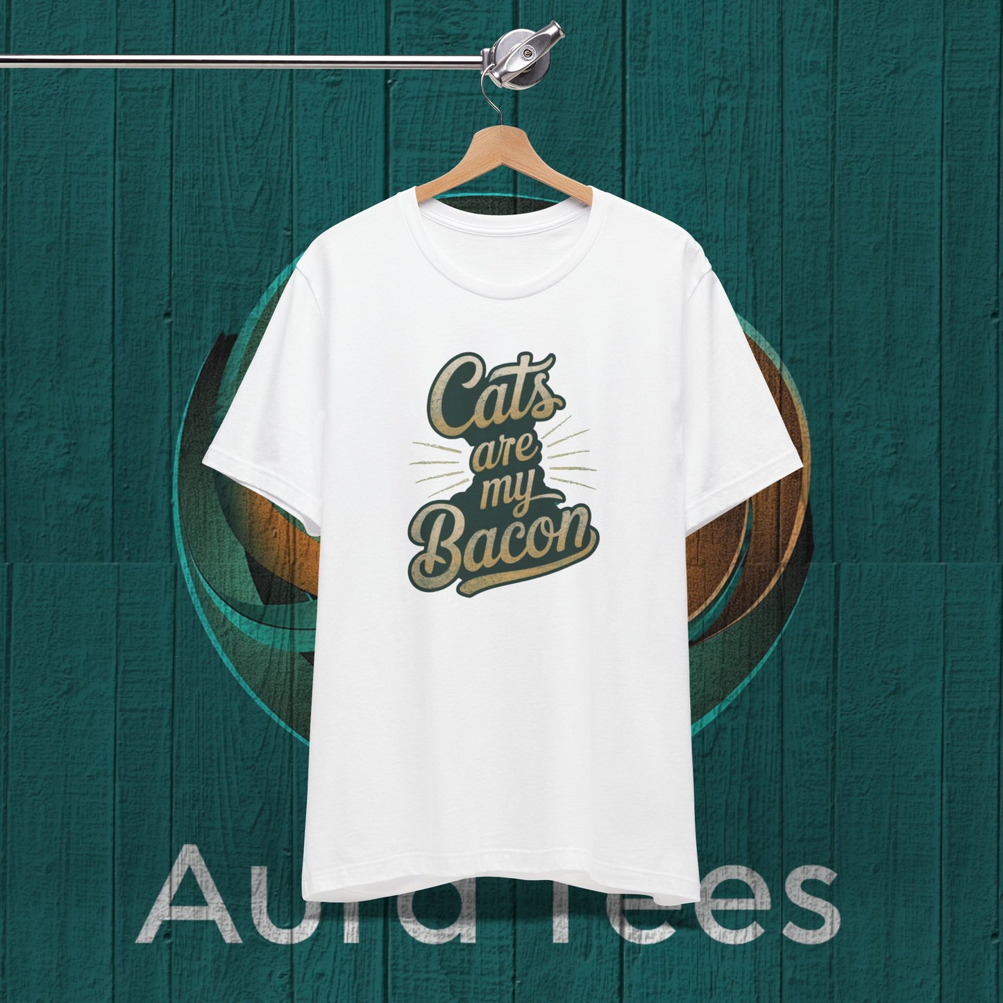 cats bacon tee