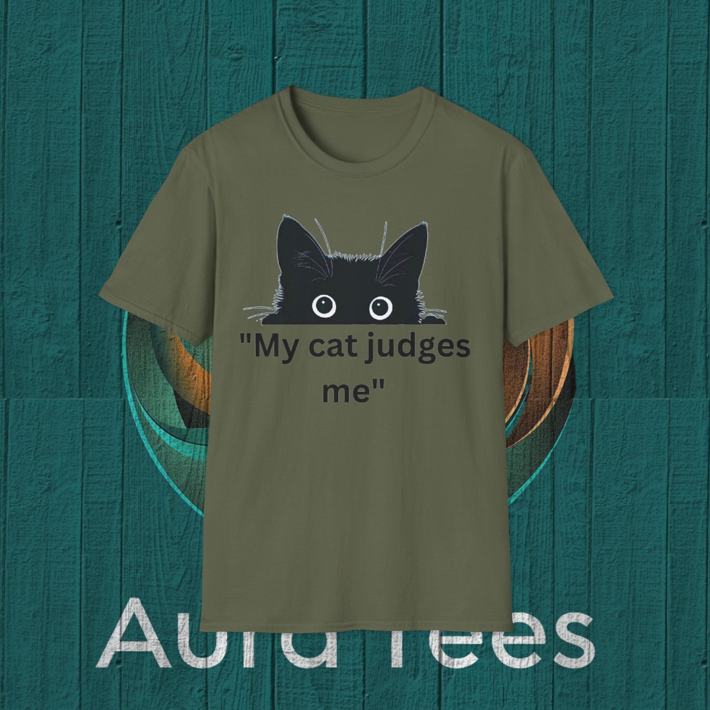 my cat judges me tee