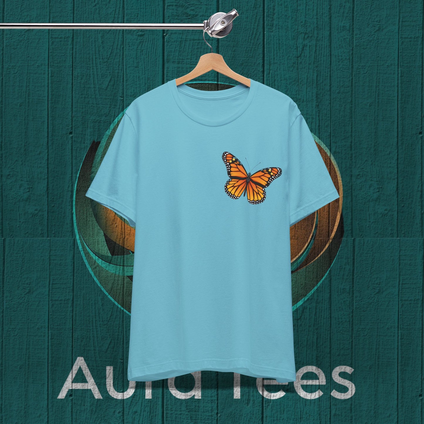 pocket monarch butterfly tee
