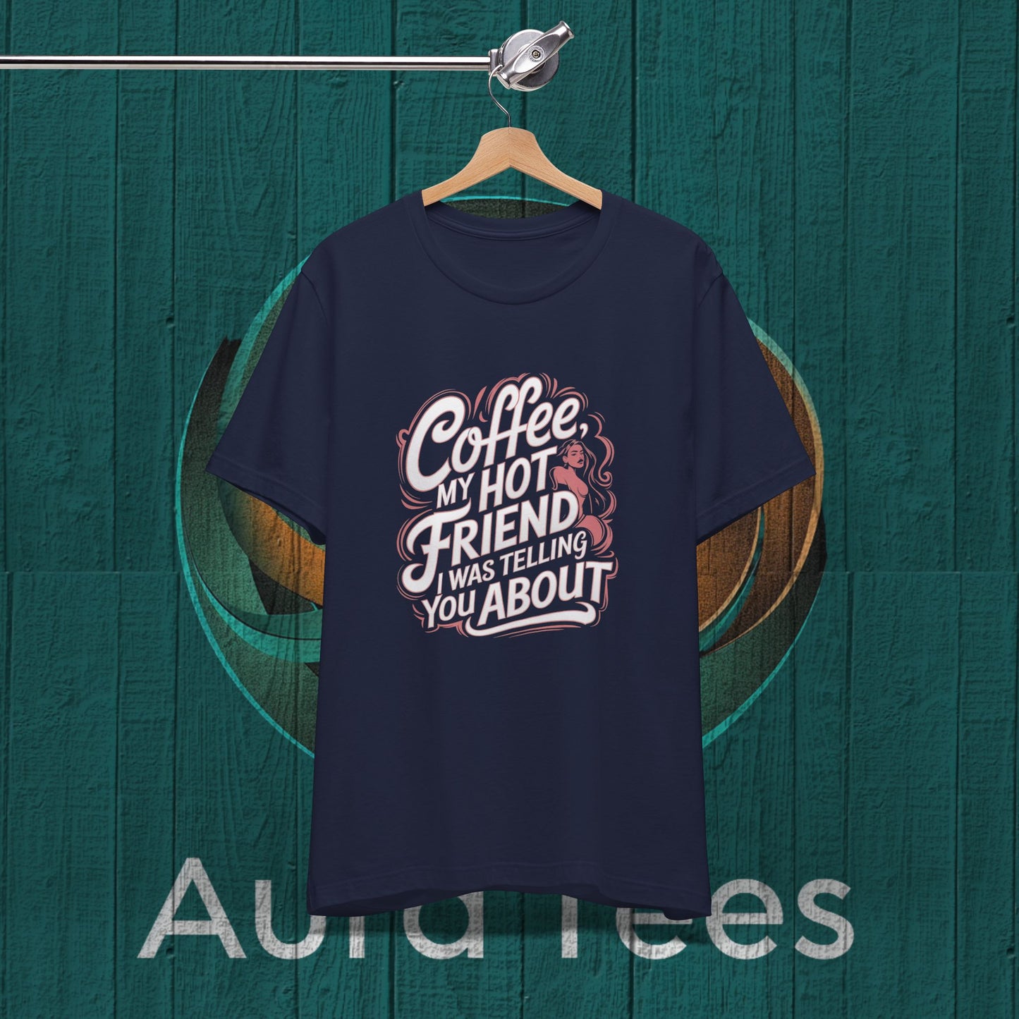 hot friend coffee tee