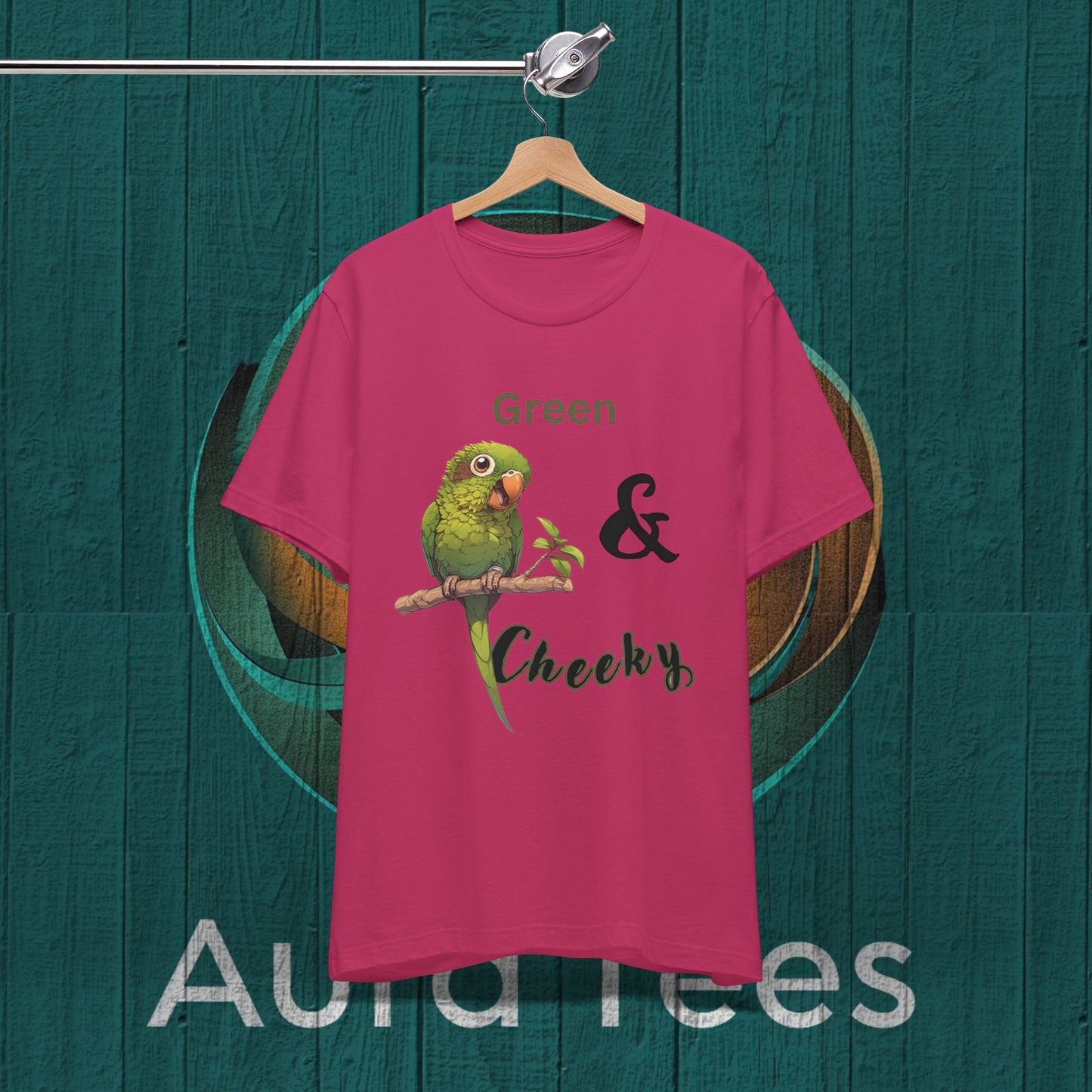 Green and cheeky tee