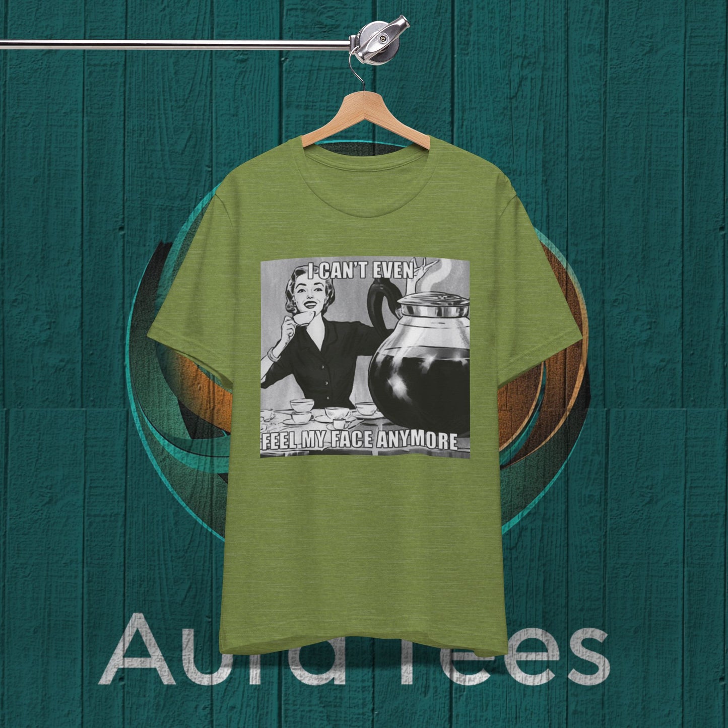 feel my face coffee tee