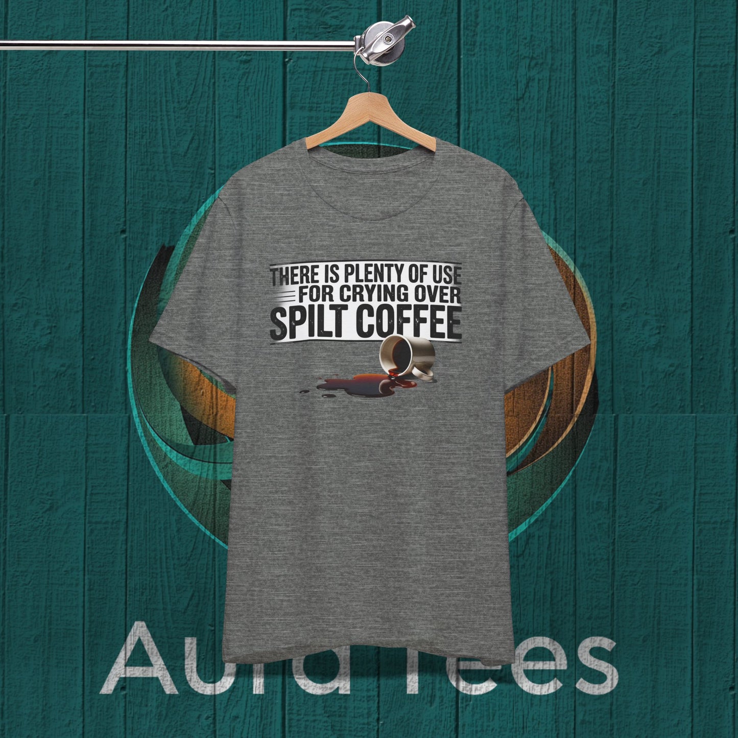 spilt coffee tee