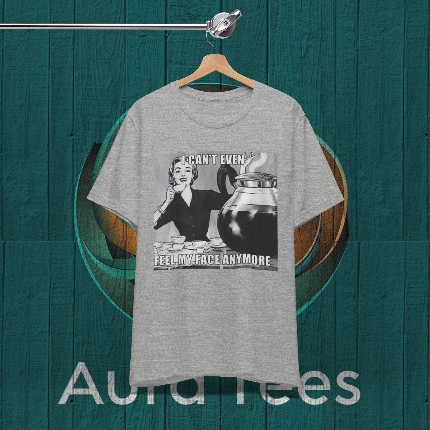 feel my face coffee tee