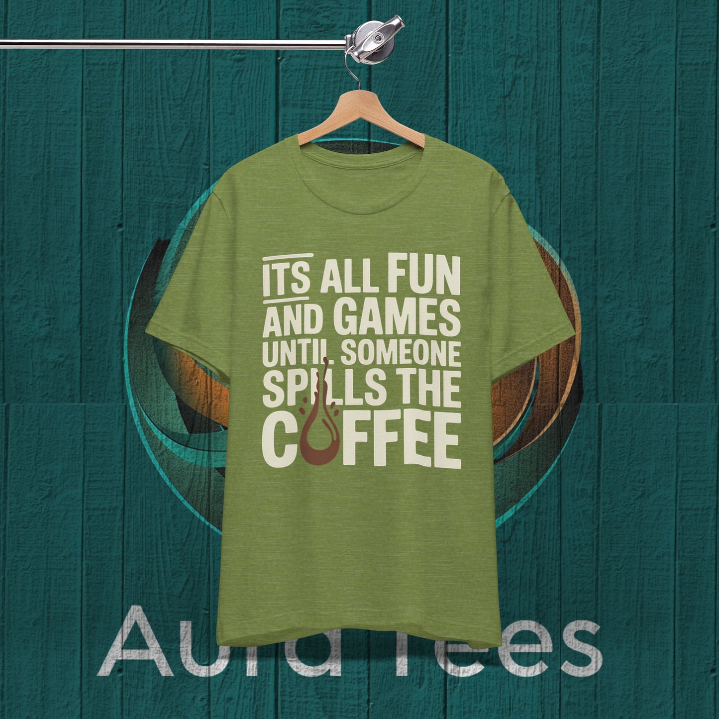 fun and games coffee tee