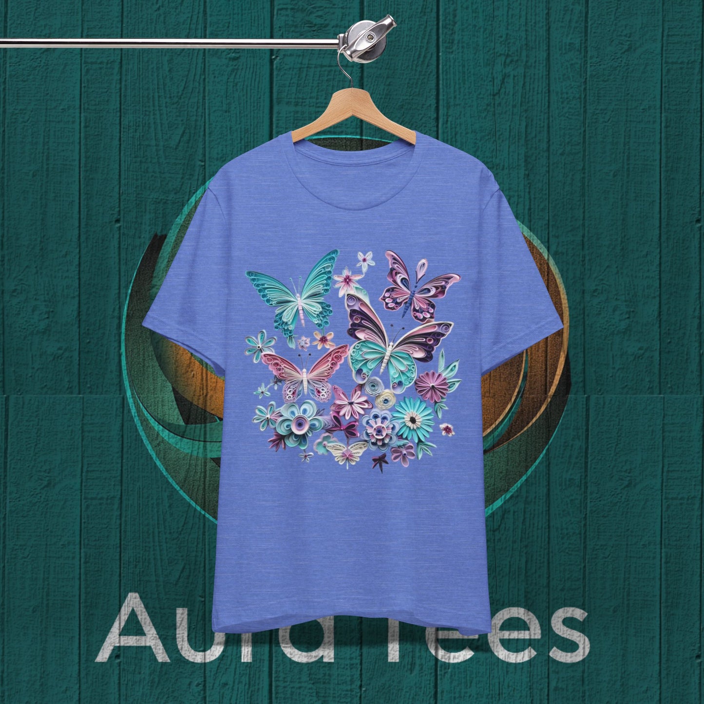 paper quill butterfly tee