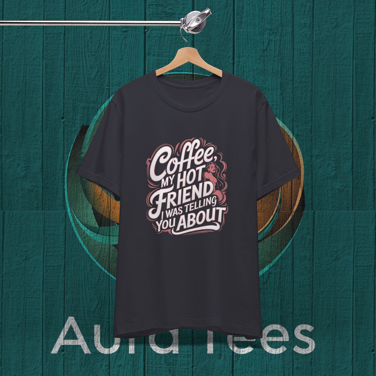 hot friend coffee tee