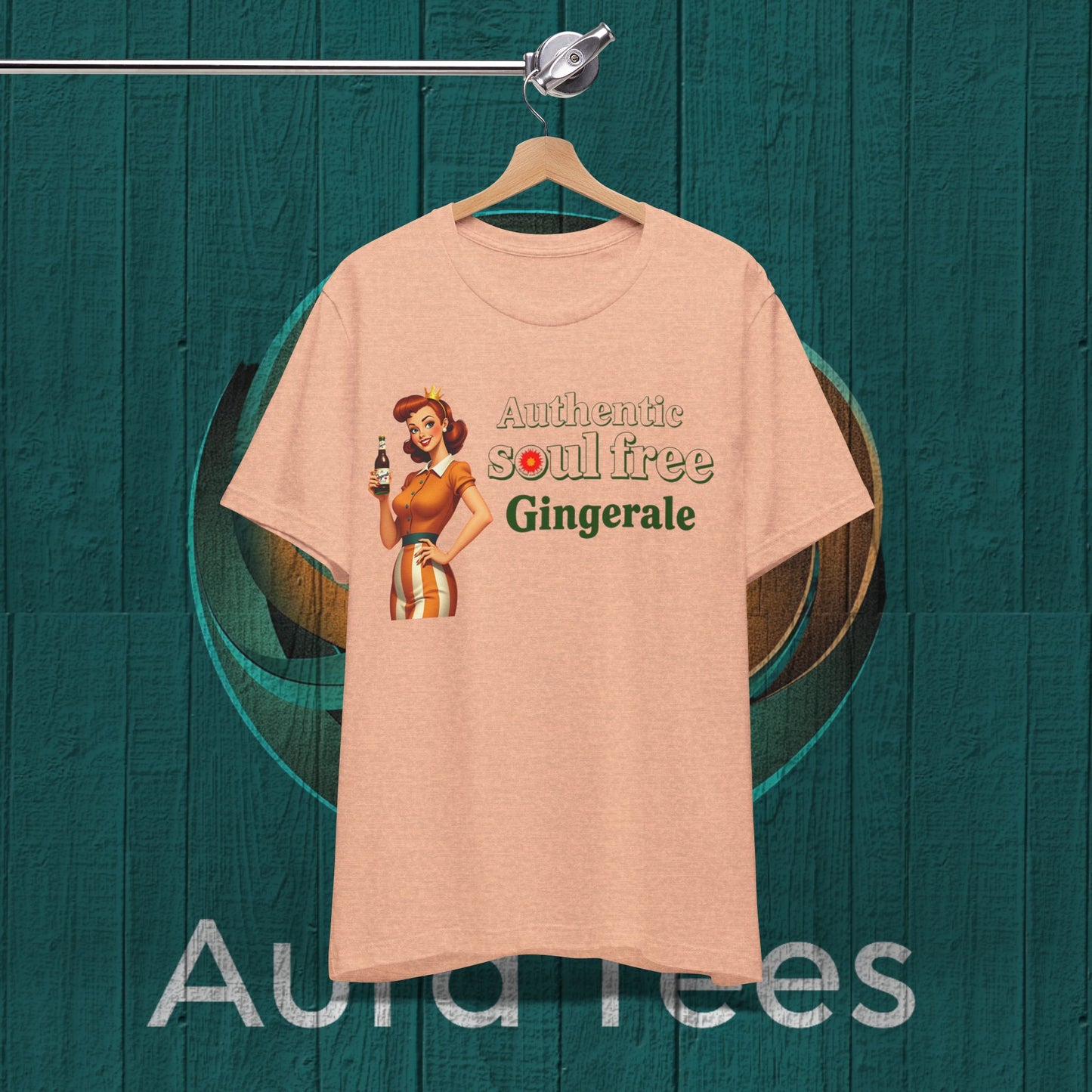 retro soul free gingerale tee