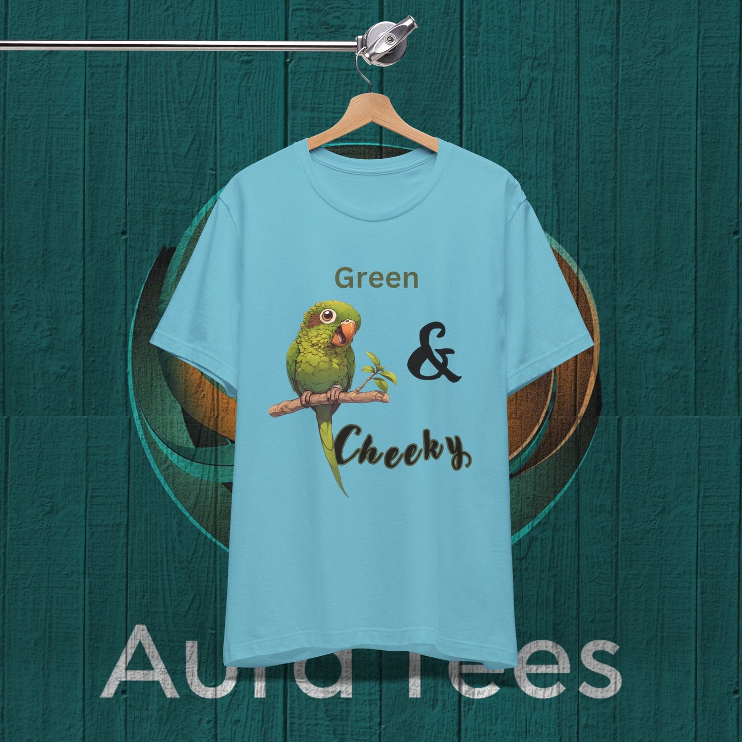 Green and cheeky tee