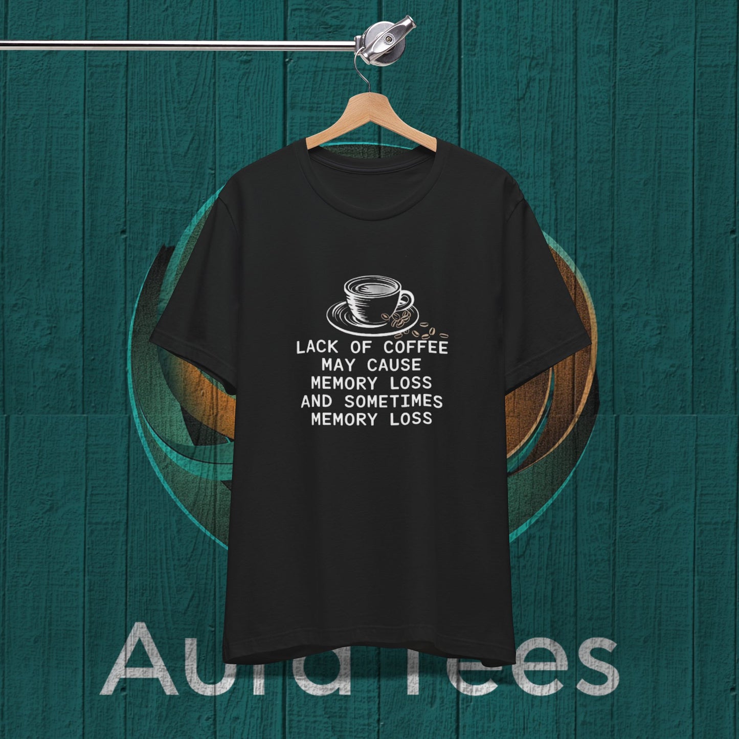 memory loss coffee tee