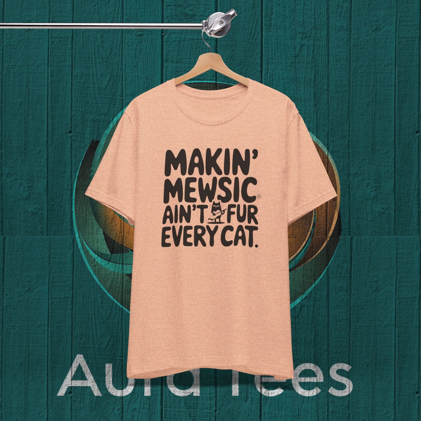 makin mewsic cat tee