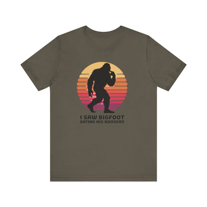 Bigfoot boogers tee