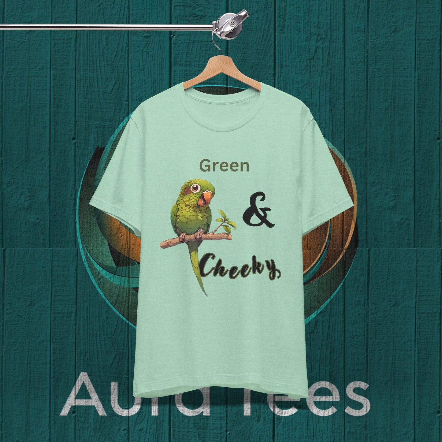 Green and cheeky tee