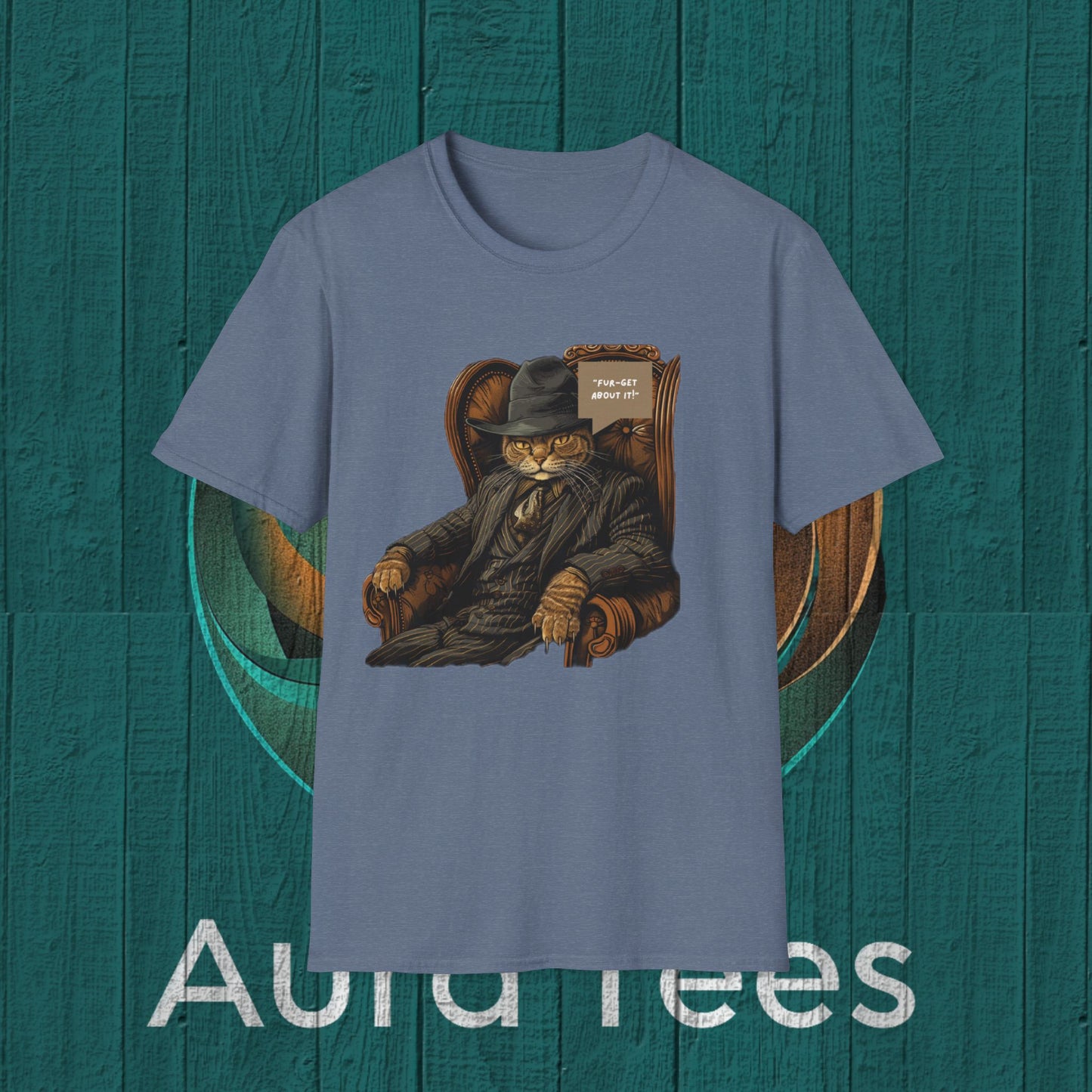 cat mafioso furget about it tee