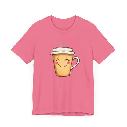 Happy coffee tee