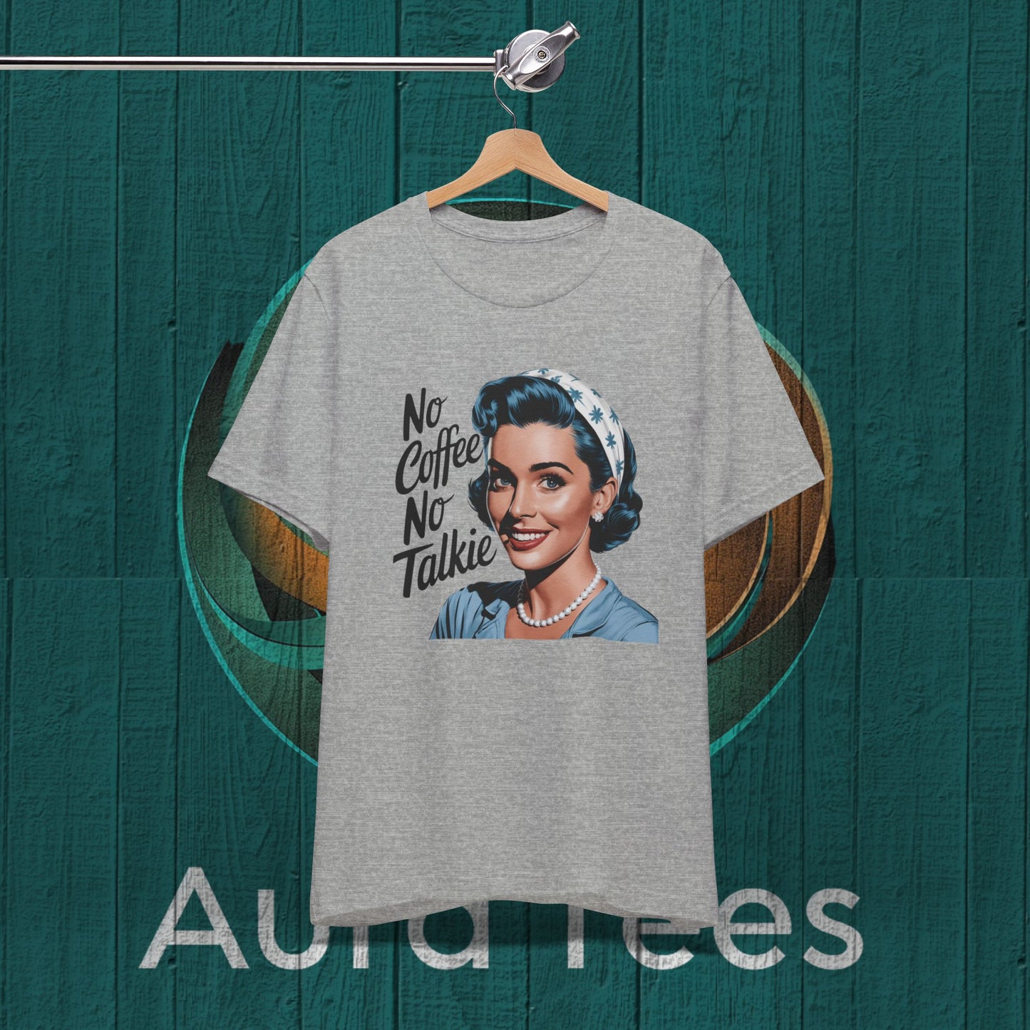 snarky house wife no talkie tee