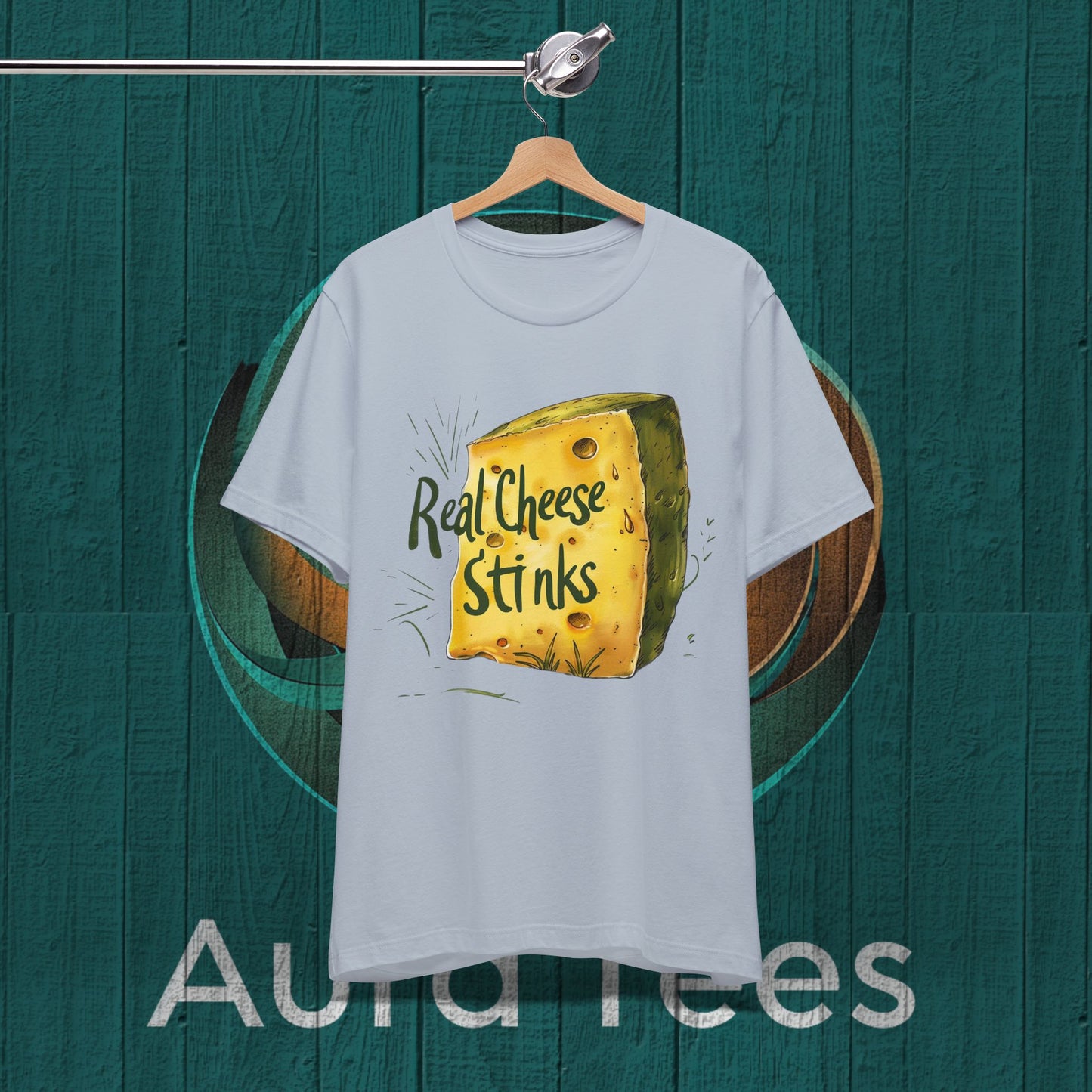 Real Cheese Stinks tee