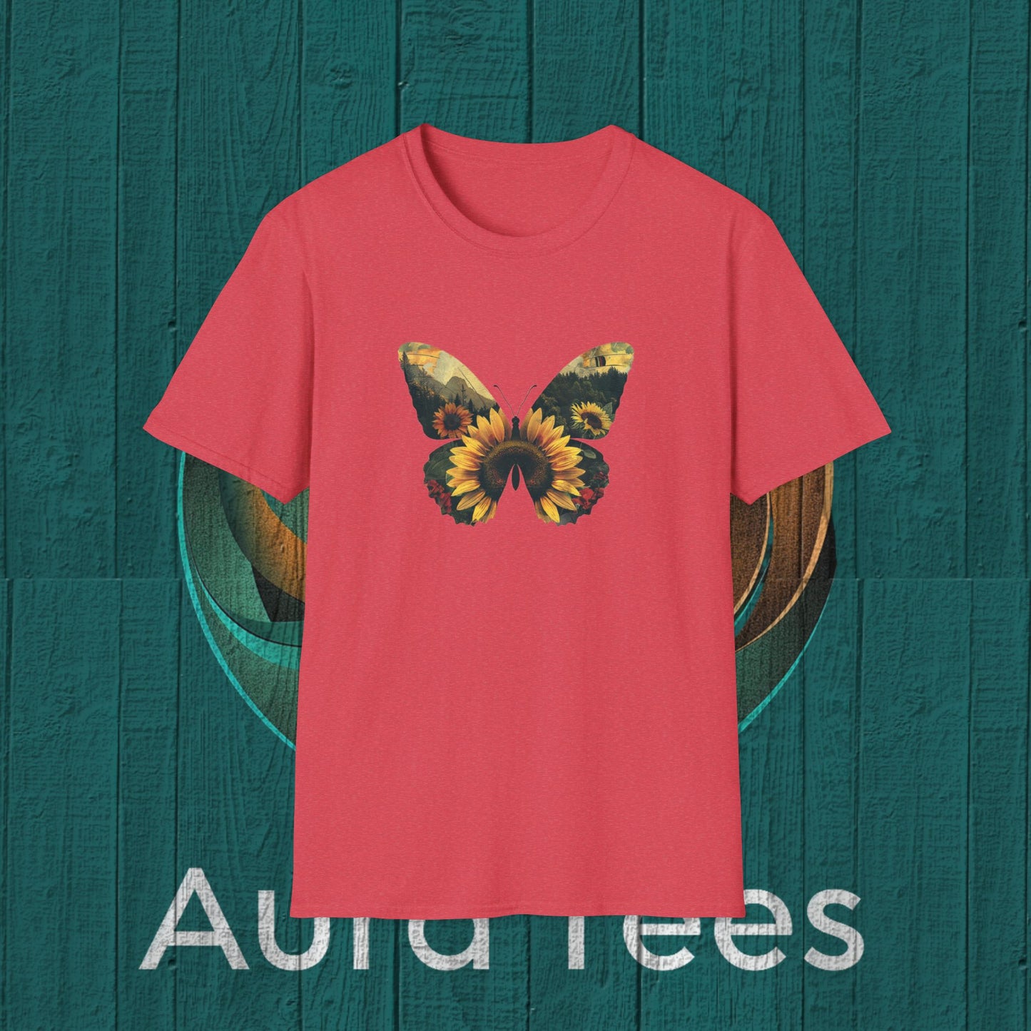 butterfly double exposure tee