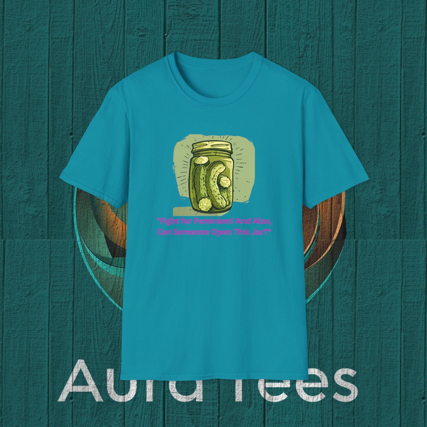 feminism pickle jar tee