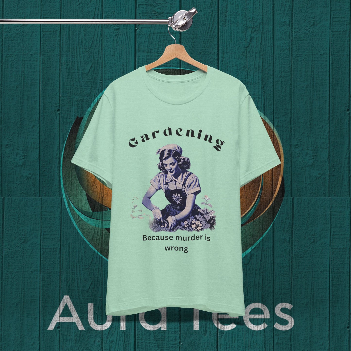 Vintage Gardening murder tee