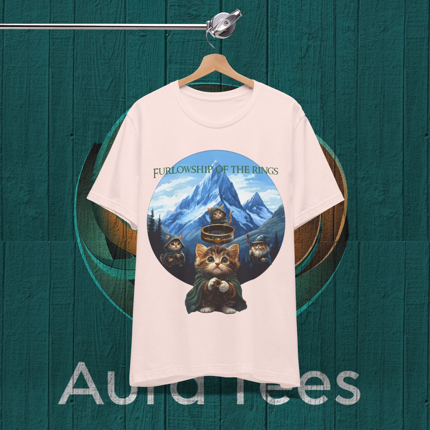 Furlowship of the rings tee
