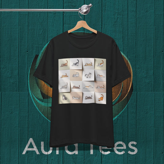 sticky note kitties  tee