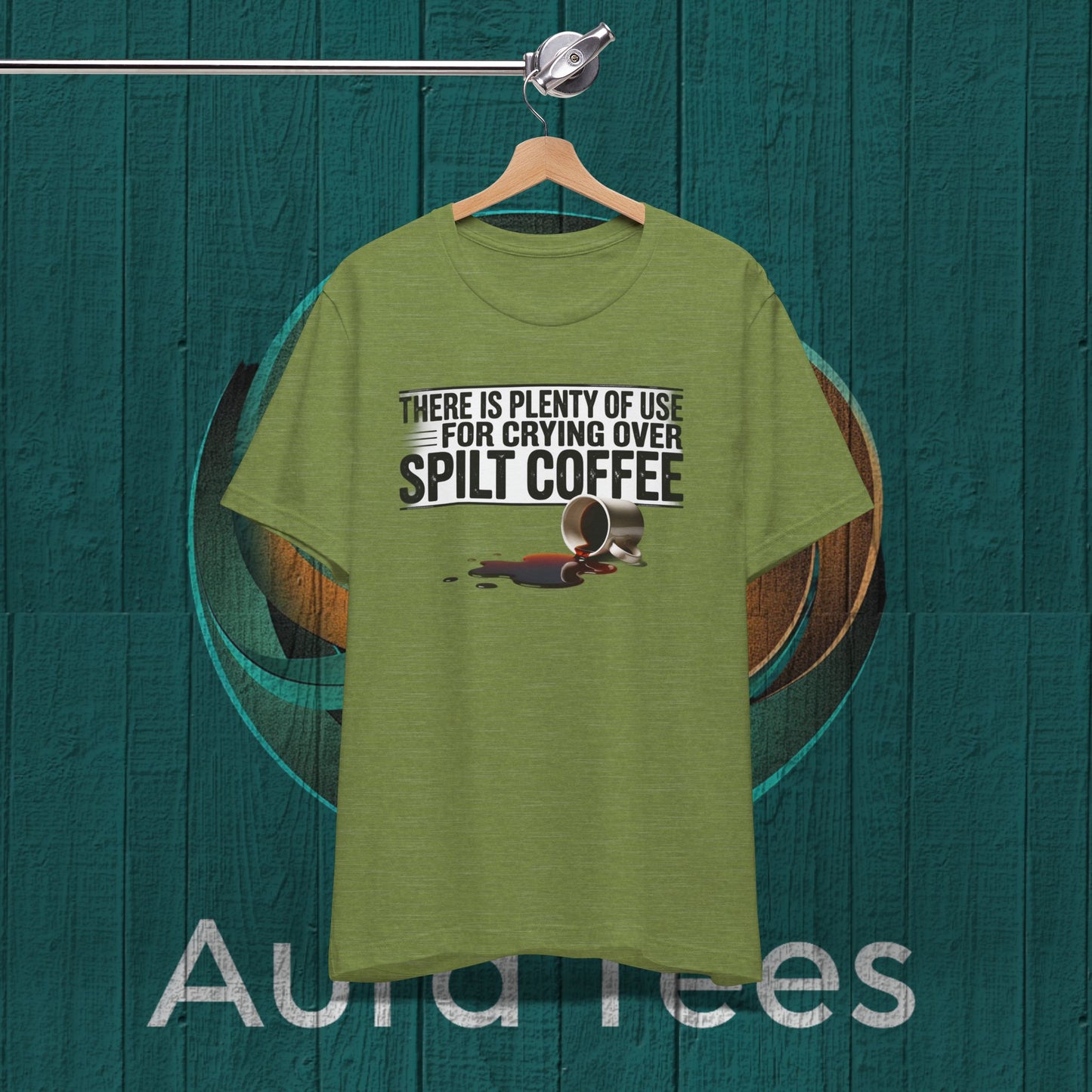 spilt coffee tee