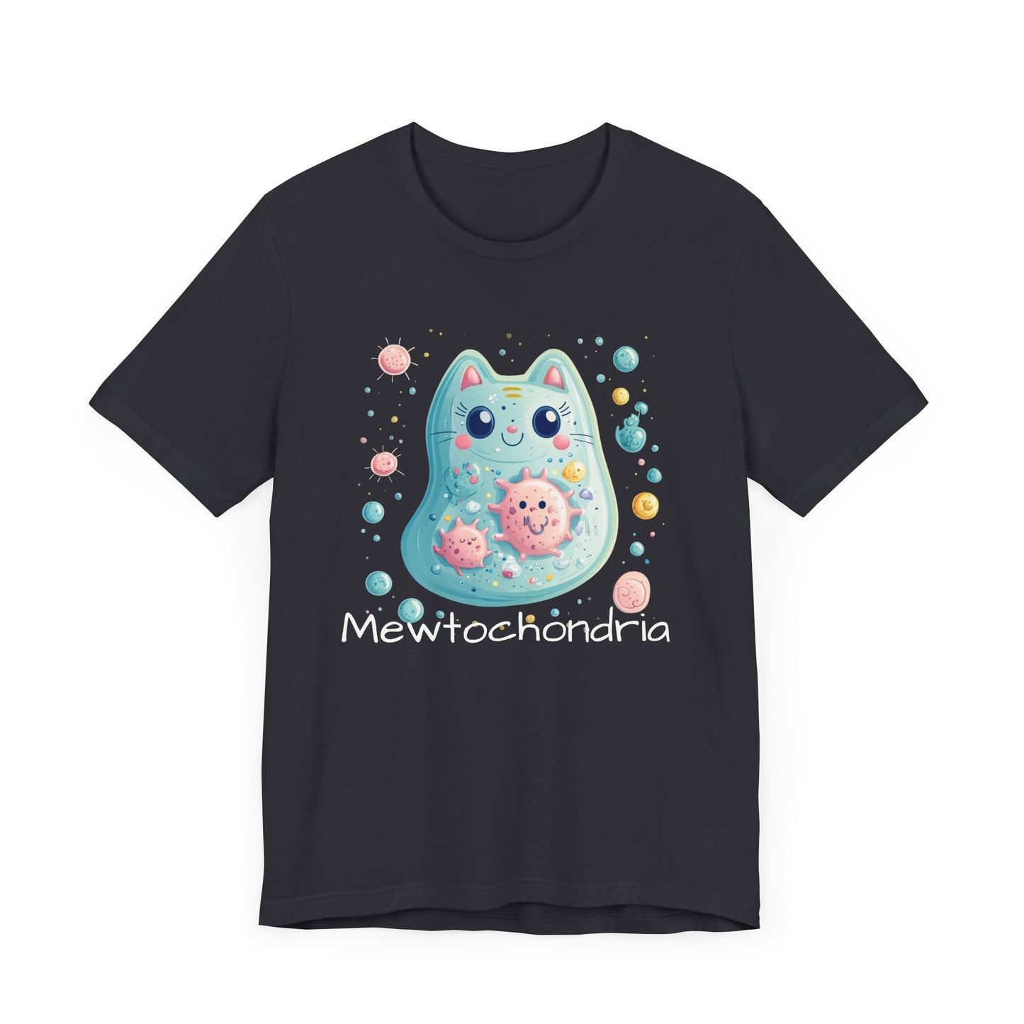 mewtochondria cat pun tee