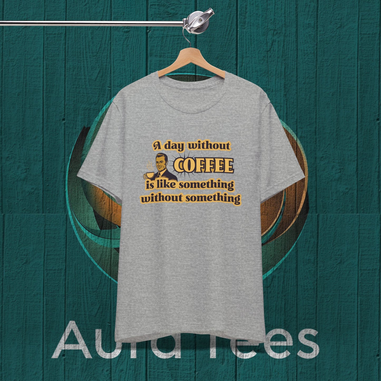 something without something coffee tee