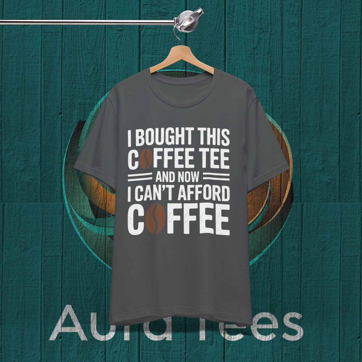can't afford coffee  tee