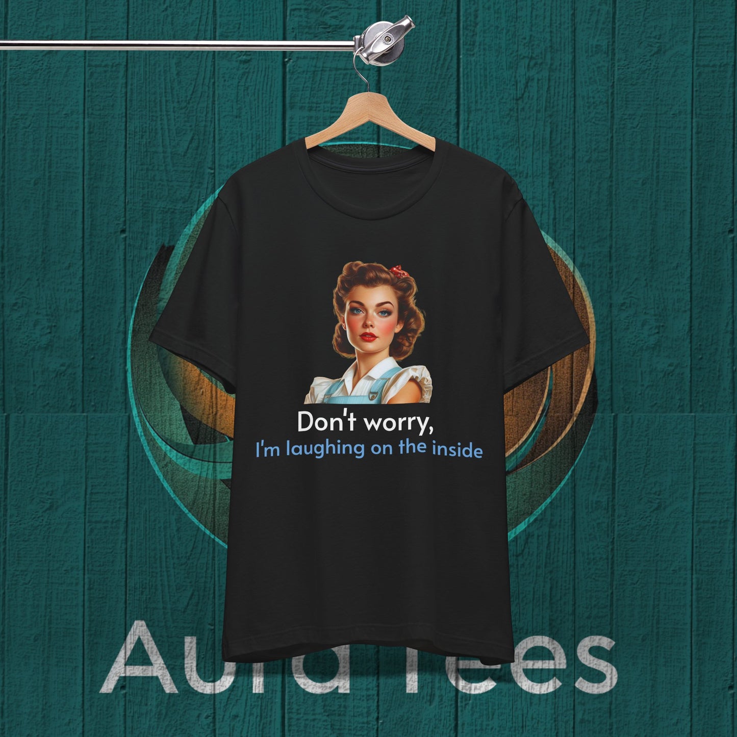 retro snarky housewife don't worry tee