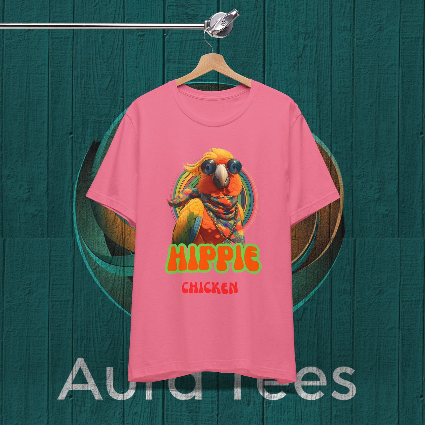 Hippie chicken tee