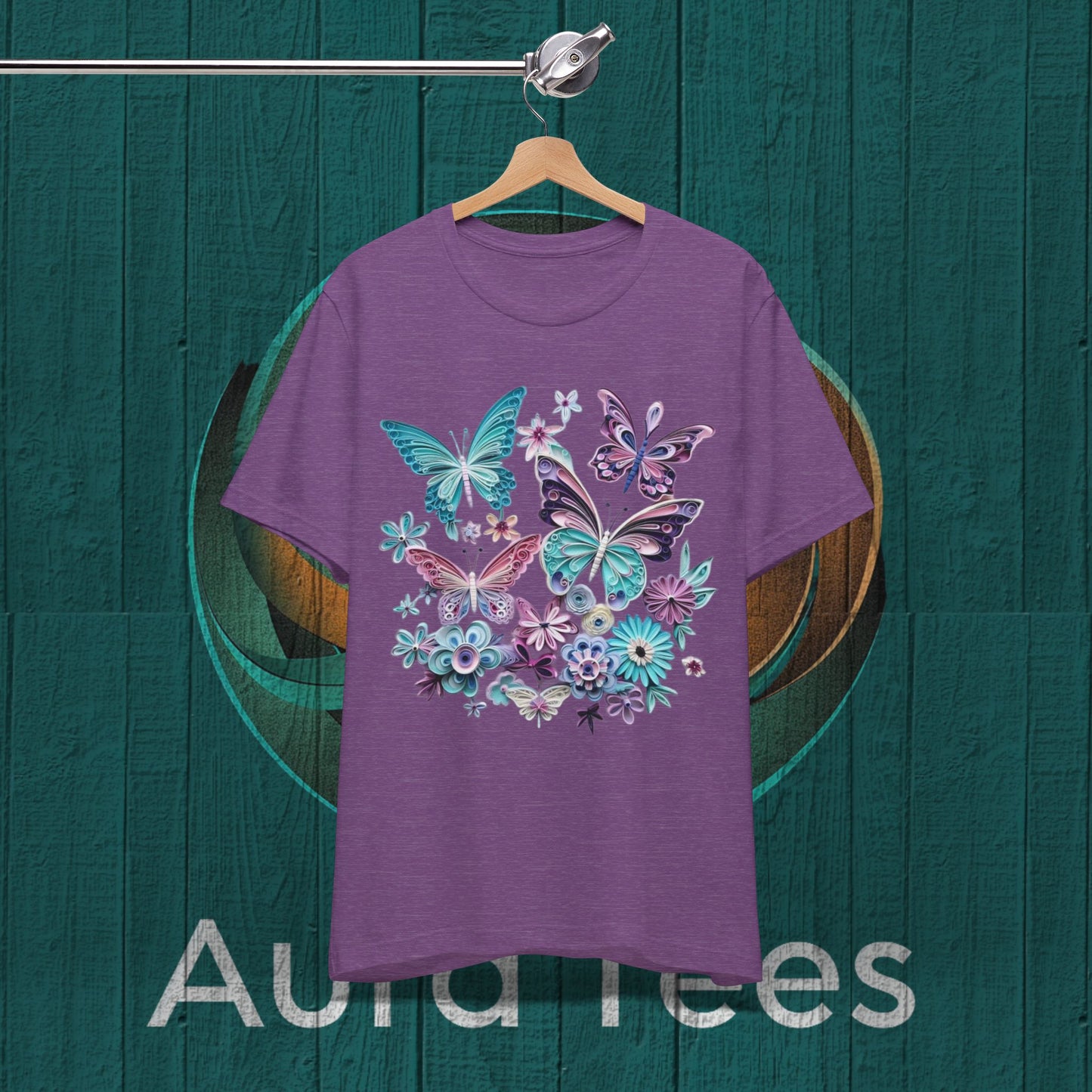 paper quill butterfly tee