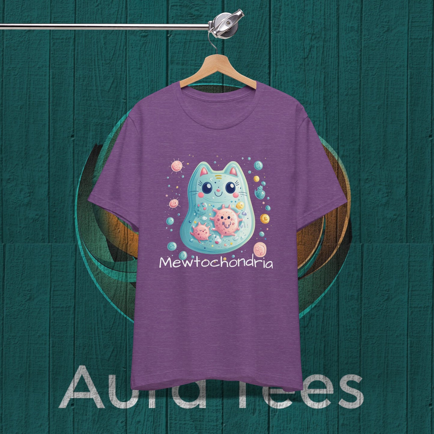 mewtochondria cat pun tee