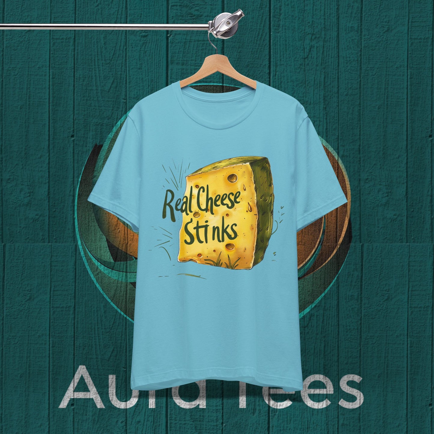 Real Cheese Stinks tee