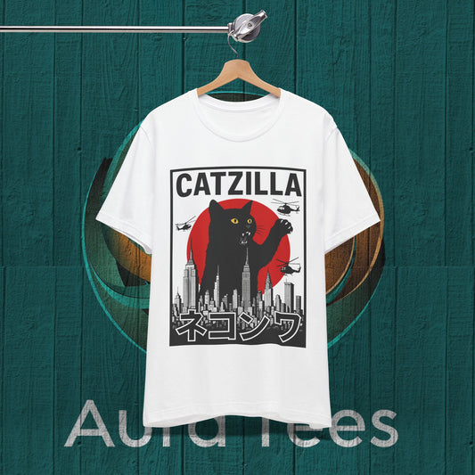 Rising Catzilla tee