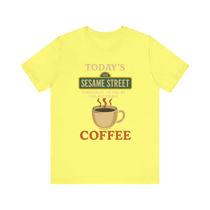 coffee Sesame Street tee