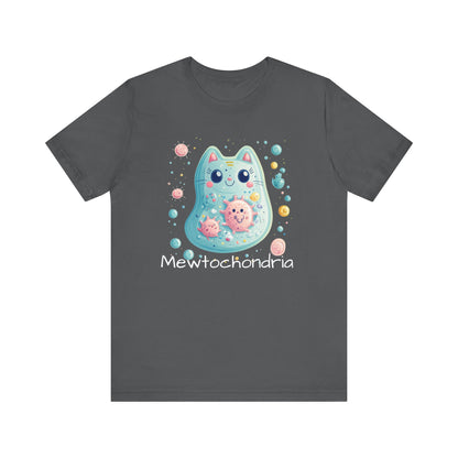 mewtochondria cat pun tee