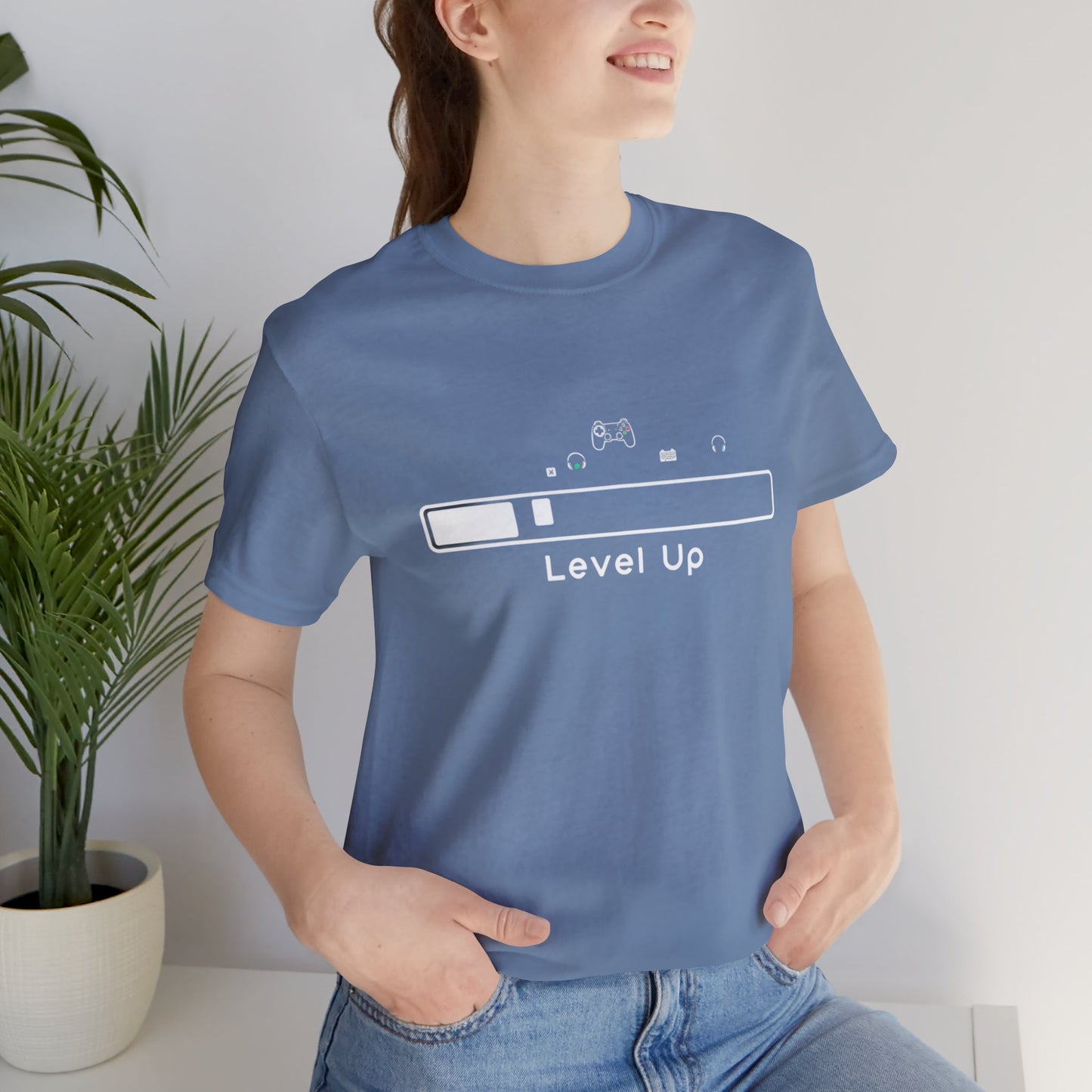 Level up gamer tee