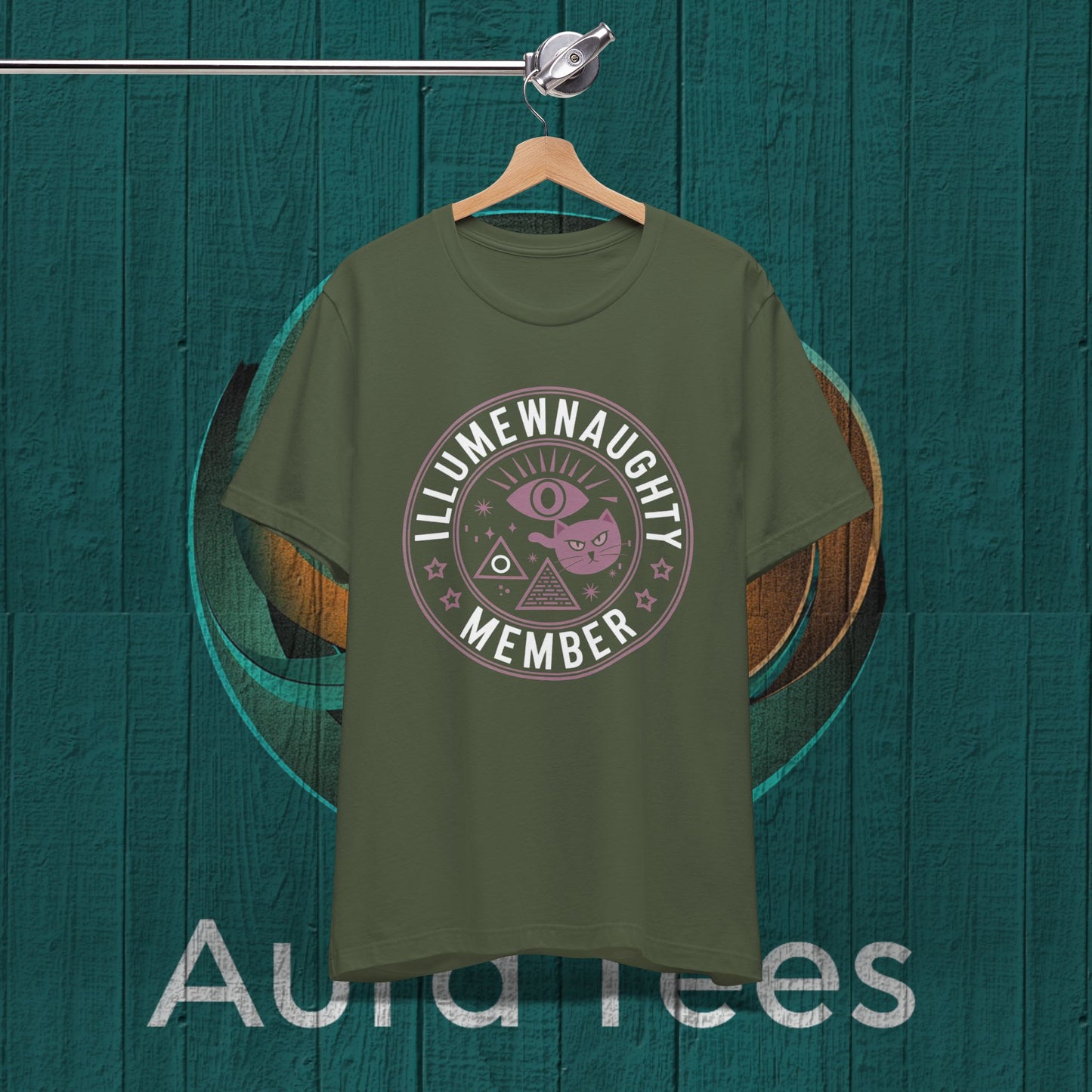 Illumewnaughty cat spoof tee