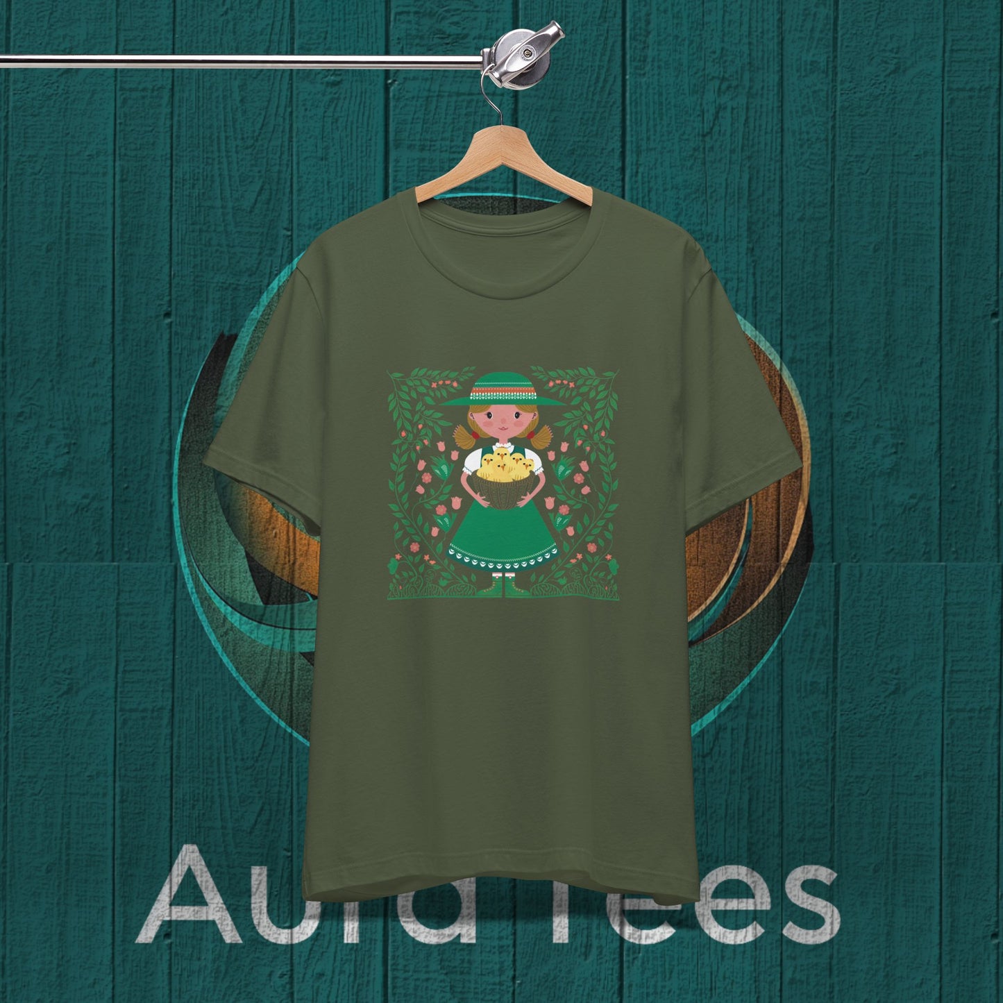 Scandinavian girl tee