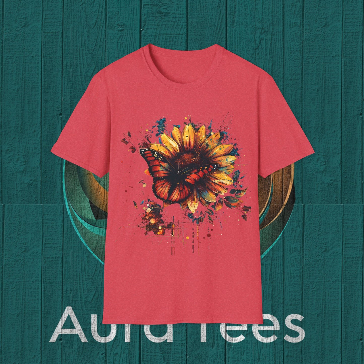 butterfly spatter tee