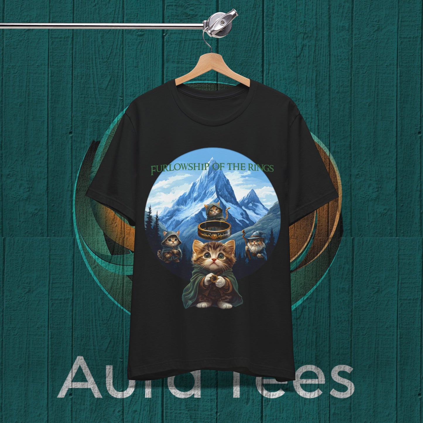 Furlowship of the rings tee