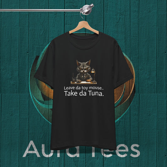cat mafioso tuna tee