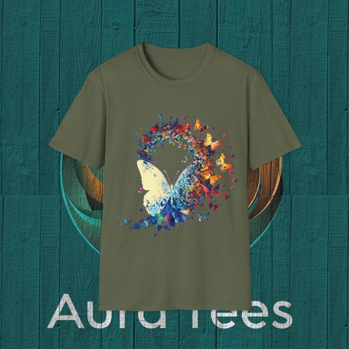 butterfly swarm tee